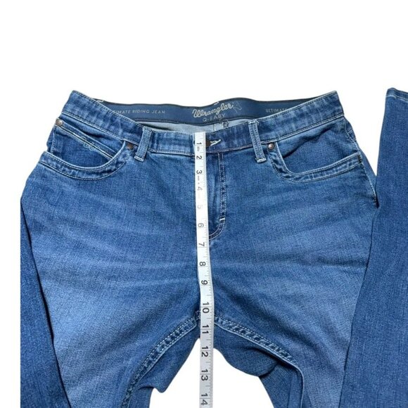 Wrangler Q-Baby Riding Jeans Waist 33 - Picture 4 of 9